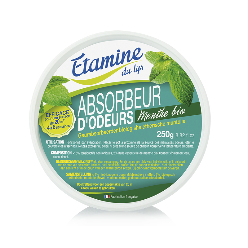 Absorbeur d'odeurs 250 gr Etamine du lys