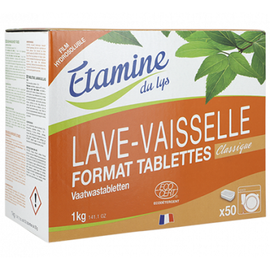 Tablettes lave-vaisselle classique Etamine du lys 