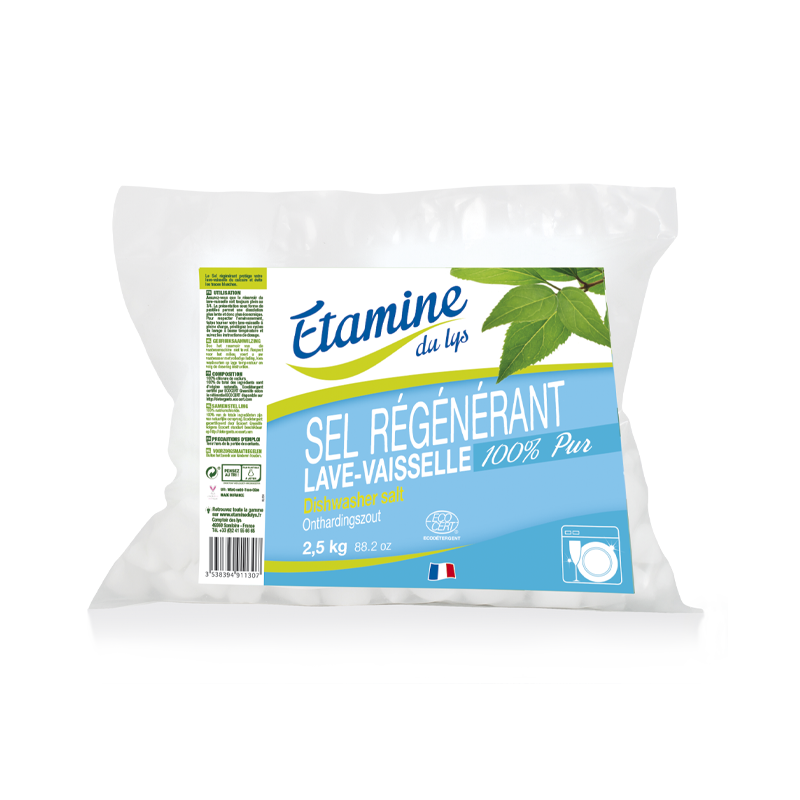 Sel regénérant lave-vaisselle 2,5 kg Etamine du lys