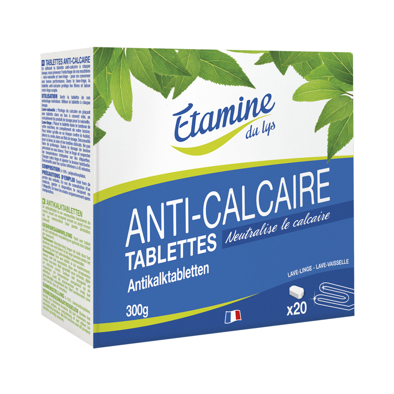 Tablettes anti-calcaire x20 Etamine du lys