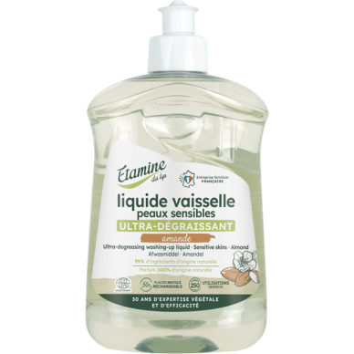 Liquide vaisselle amande 1l Etamine du lys Liquide vaisselle amande 1l Etamine du lys