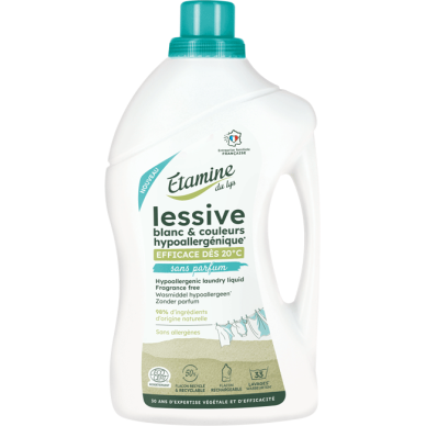 Lessive hypoallergénique sans parfum 1L