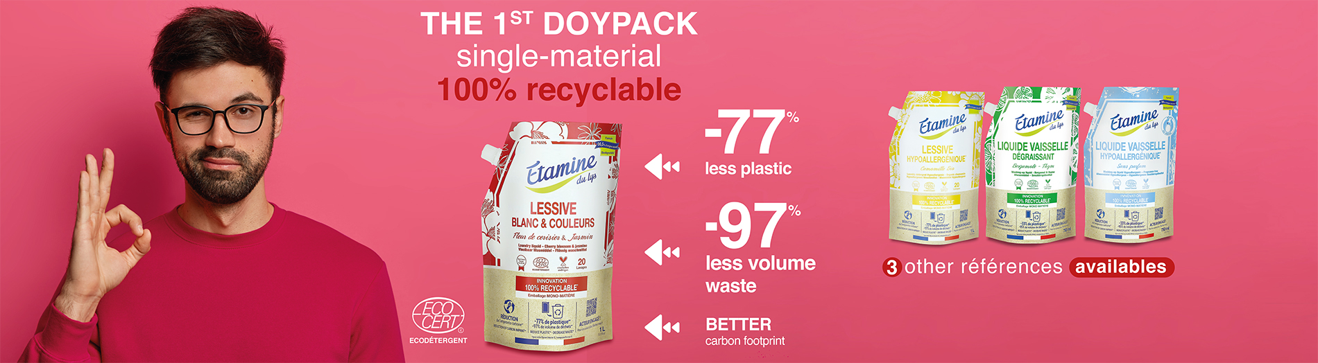 doypack 100% recyclable